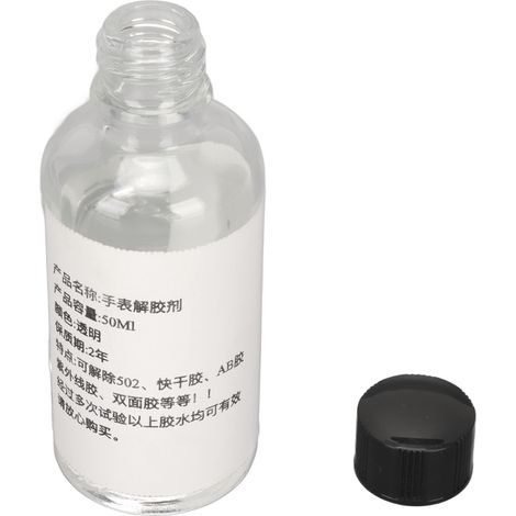 Dissolvant de colle forte 50 ml - Efficace, pratique et portable - Dissolvant de résidus de colle pour montres - 502 (1/5)