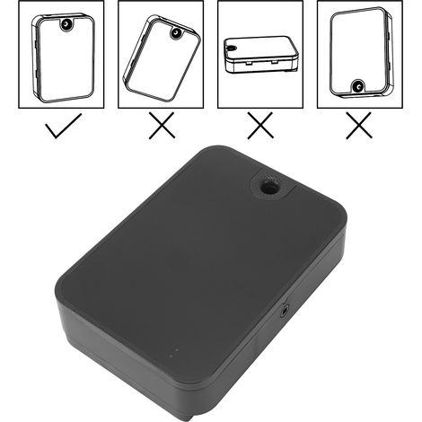 Difusor de aromas inteligente (300 ml), carcasa de plástico ABS negro, para el hogar/hotel, control automático, atomización precisa. (1/5)