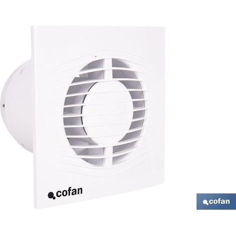 Extractor de aire axial silencioso 7,8 W 150 x 131 mm Ø100 mm (1/5)
