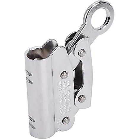 Équipement Anti-Chute Auto-bloquant d'escalade, Outil de Protection Anti-Chute de Corde de Sécurité en Acier Allié Anti-Chute Travail Eérien 6KN (1/5)
