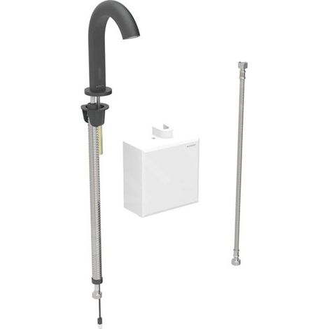 Robinetterie de lavabo Geberit Piave, saillie 167mm, à pile, sans (1/2)
