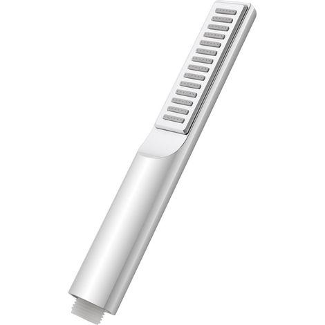 Doccetta monogetto da 23,5 cm cromo lucido in ABS anticalcare Hidra (1/3)