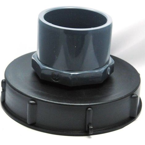 Couvercle 15cm pour cuve 1000L avec entrée PVC 75/90