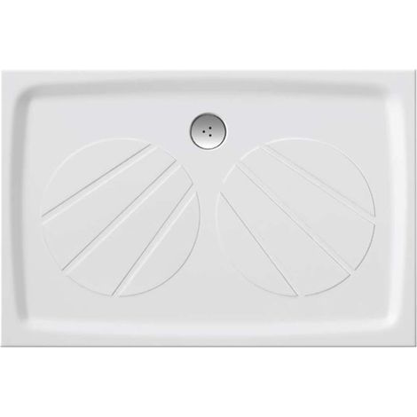 Plato de ducha Gigant Pro 120x80 blanco (1/5)