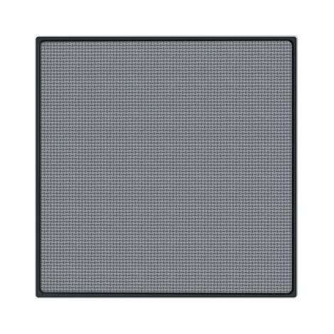 Busch-Jaeger Disque central Haut-parleur noir matt - Busch-art linear® (8253-45G), 2CKA008200A0291