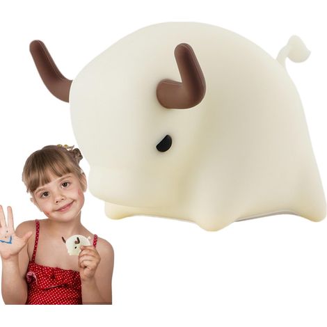 Veilleuse Vache Lampe de Table et Bureau Animal Mignon (1/5)