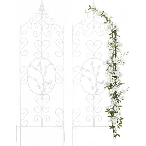 Filiyano-Treillis métalliques grimpants pour rosiers et vignes (1/5)