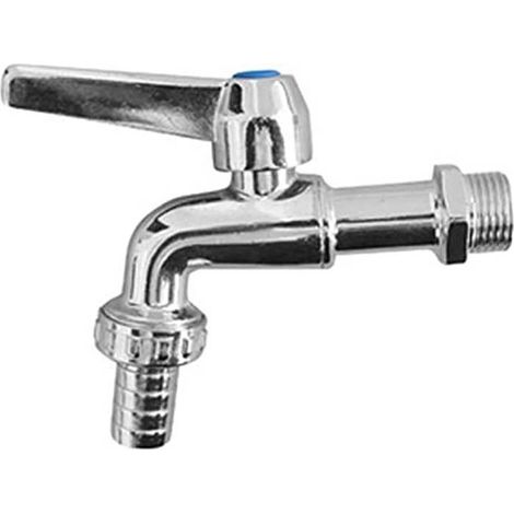 Enolgas Rubinetto a sfera Eko Lux cromato lucido con portagomma M 1/2 S0101C04 11/23/4 (1/3)