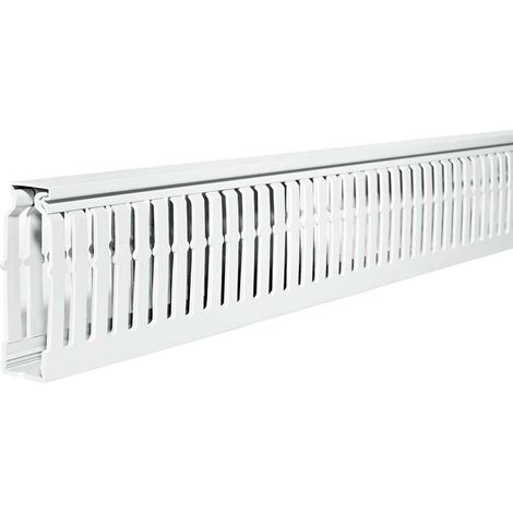 HellermannTyton Verdrahtungskanal HF grau HTWDHF-25X75-PC/ABS 2 Stk (1/5)