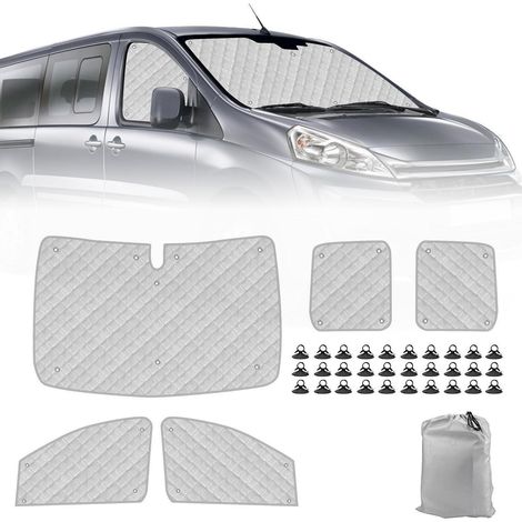 Thermomatte Fahrerhaus für Citroen Dispatch 2006-2016, 5-teiliges Set Sonnenschutz Innen (1/5)