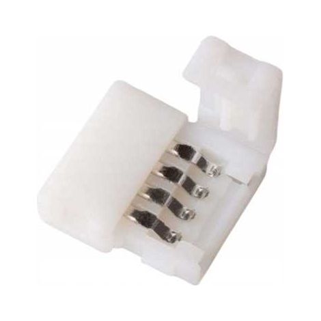 Conector recto para tiras LED RGB de 10 mm (1/3)