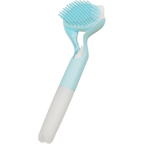 Pettine elettrico a spruzzo per animali con rilevamento UV, blu (portatile)