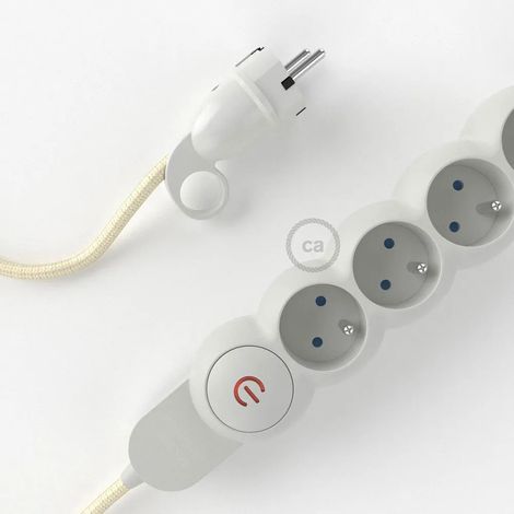 Multiprise Creative Cables m1f4b05rm00 câble tissu 5 m (1/3)