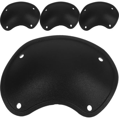 4 protège-coins pour meubles, ABS, noir, pour coins pointus (1/5)