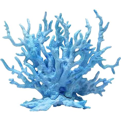 1 Corail Artificiel, Résine Décor Aquarium, Paysage Sous-marin, Pour Réservoir Poisson (1/5)