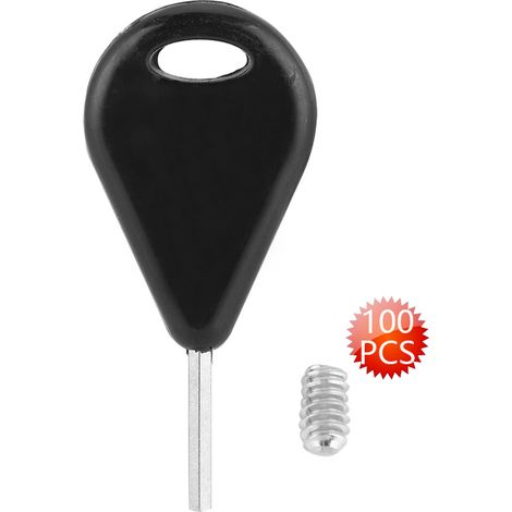 Vis de dérive de planche de surf en acier inoxydable G5 - Kit de 100 vis pour ailerons FCS (1/5)