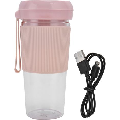 Mini presse-agrumes portable 280 ml, rechargeable par USB, électrique, pour fruits et milkshakes. (1/5)