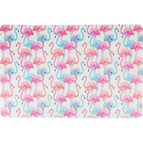 Set de table Rectangulaire Flamants Roses