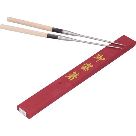 Baguettes japonaises à sushi avec manche en bois, ustensiles de cuisine et de service, 150 mm (1/5)