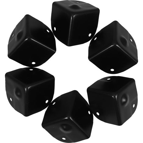 Lot de 6 protections d'angle métalliques pour meubles, protections (1/5)