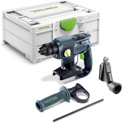 FESTOOL Akku-Kombihammer KHC-S 18-Basic + Bohrstaub-Düse D 27-BSD - 578747D (1/4)