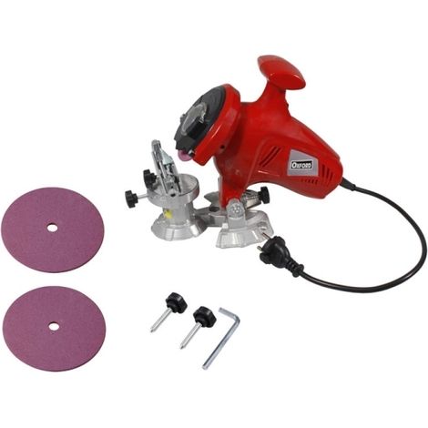 Affilacatene/Affilacatena/Affila catene per motosega ed elettrosega 300W con 2 dischi di ricambio