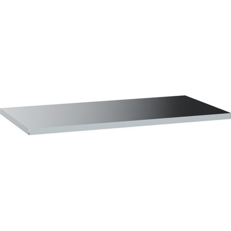 C+P Tablette en acier galvanisé, charge élevée 70 kg, 26x925x457 mm (1/5)
