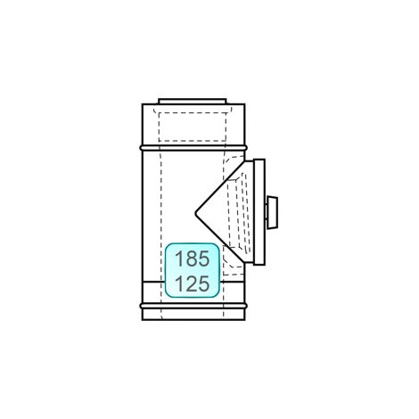 Revisionsstück INOX/PP DN185/125 - 48000009952 von Weishaupt