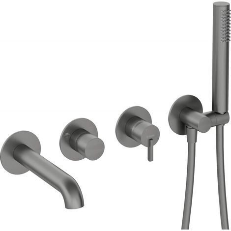 Deante Robinet encastré moderne couleur graphite (1/3)