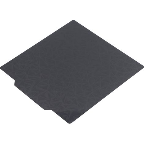 Plateforme d'imprimante 3D en PEO lisse texturé PEI flexible, plaque de construction double face en acier à ressort 310 x 310 mm (1/5)
