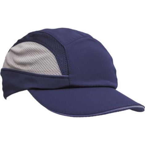 Gorra azul marino con banda antisudor Dryfit IRUDEK Aircap RP  Azul marino