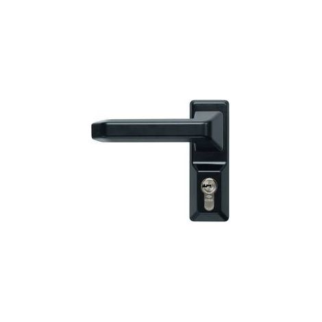 CISA 07A78.38 MANIGLIA C/CILINDRO NERO P/ANTIPAN ALPHA