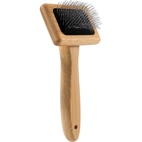 Brosse à pompons pour tapis, peigne tressé en corde de coton, peigne démêlant pour poils d'animaux (1/5)