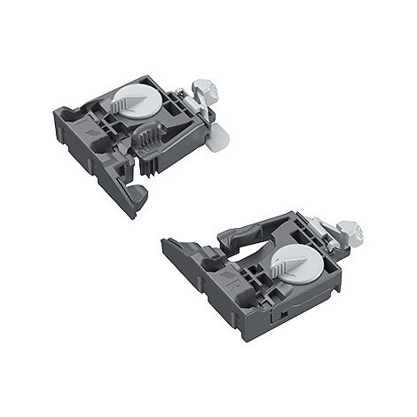 Clips 2D pour coulisses Quadro V6 5D et Quadro 25 2D - HETTICH FRANCE SCS