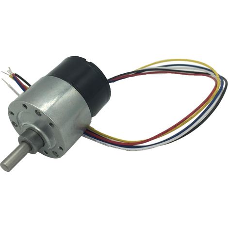 JGB37-3625 DC Bürstenloser Getriebemotor, 24 V, rückwärts, einstellbare Geschwindigkeit, elektrisches Getriebe mit FG-Signalrückführung, 1 Stück (24 V, 67 U/min)