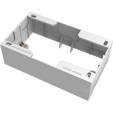 Boîtier d'encastrement double Techconnect3, TC3 BACKBOX2G (1/2)