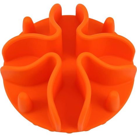 Gamelle Anti-Bienvenue pour Chien Gamelle à Alimentation Lente pour Chien et Chat Gamelle à Alimentation Lente en Silicone antidérapante adaptée à différentes Tailles de Gamelles pour Animaux de Compa