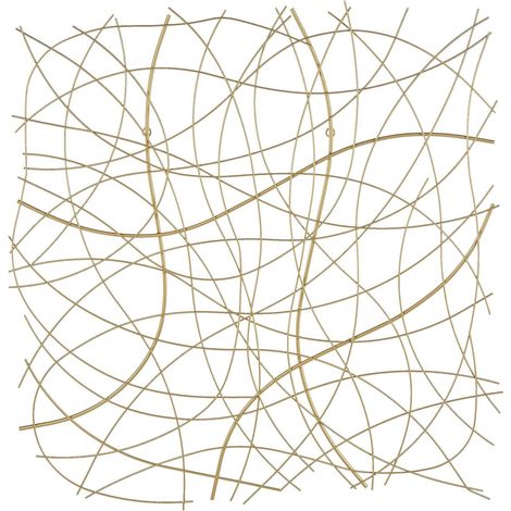 Wandobjekt ACATITA 78 cm Metall Gold (1/5)