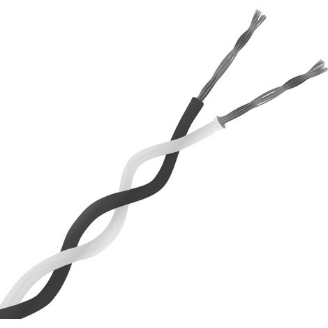 Câble pour thermocouple type J RS PRO, 10m, Non blindé, temp. max. +260°C, gaine PTFE ( Prix pour 1 )