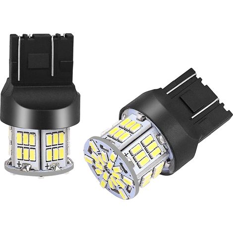 Ampoule de voiture 7443 7440 T20 W21/5W Ampoules LED 12V 24V Blanc 2pcs (1/5)