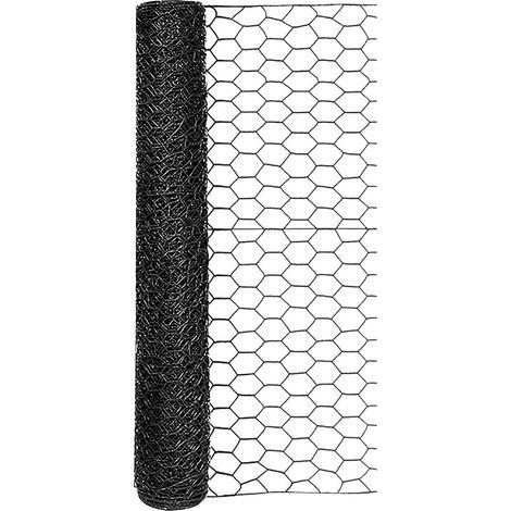 5m 40cm Hexagonal Wire Mesh Garden Fence Rabbit Poultry Flower Cage Fence Netting Chicken Coop Netting (1/5)