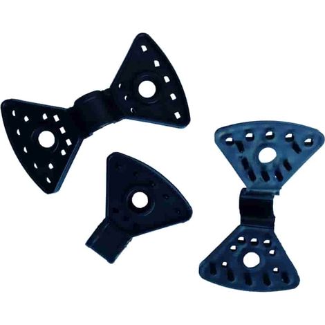 Befestigungsclips Windschutznetz, Windschutznetz Befestigung, Sichtschutz Halterung (1/3)