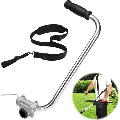 Ergonomic cutting handle for brush cutter – Adjustable shoulder strap – Easy installation – Optimal comfort for heavy-duty use (1/5)