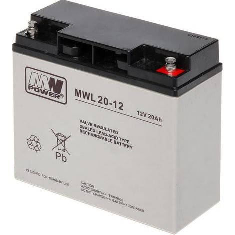 MWL 20-12: batteria AGM 12V/20Ah 18177167 (M5)