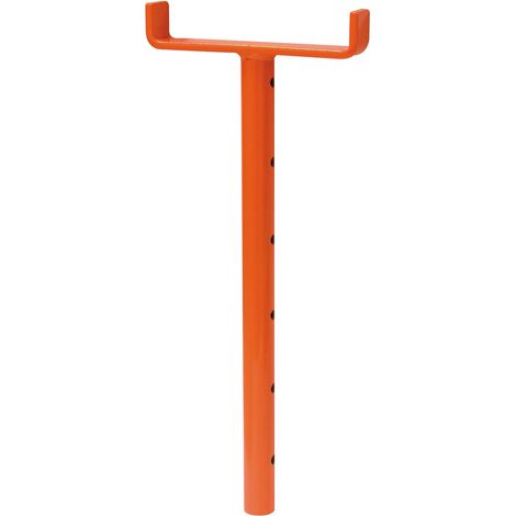 Coulisse pour trépied – Longueur 50,5 cm – Adaptable sur trépied fixe ou pliable – 6 trous avec entraxe de 80 mm