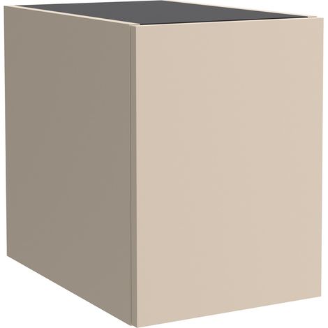 Salgar Schrankelement wandhängend ALLIANCE 300 1 Tür links/rechts mit Drucköffner MACCHIATO 300 x 405 x 450 mm (1/3)