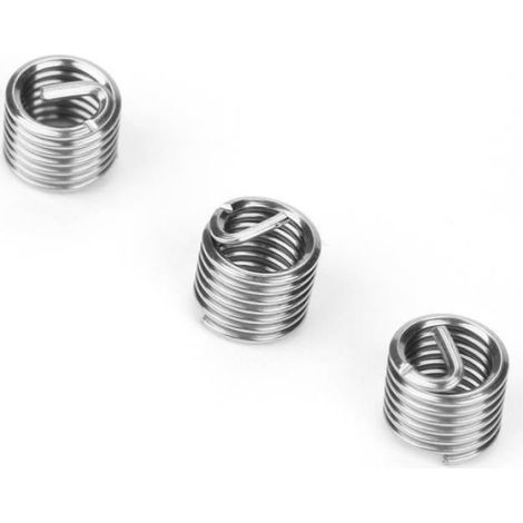 Insert Fileté - M5 - Acier Inoxydable SS304 - Pour Réparation de Filetage - 100 Pièces (1/4)