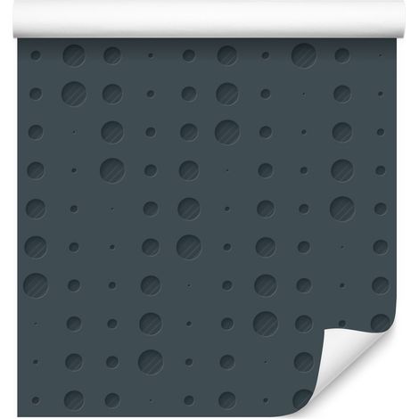 Carta da parati con motivo geometrico ottico 3D per soggiorno e camera da letto, 50x1000 cm (1/5)
