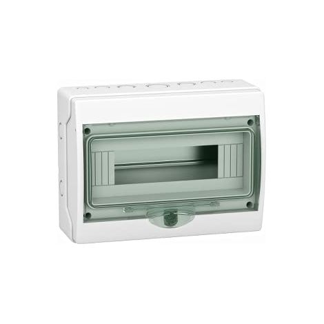 Mini coffret étanche SCHNEIDER 13960M 1 rangée 12 modules IP65 Mureva (1/2)