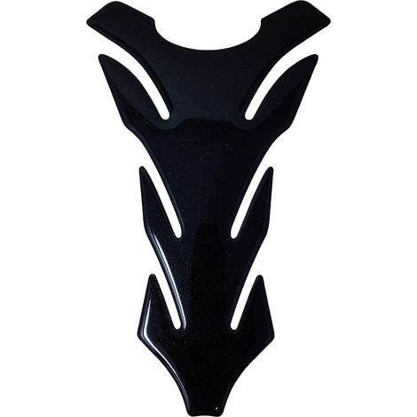 Paraserbatoio Tank Pad Adesivo 3D per Moto Competition Nero (1/5)